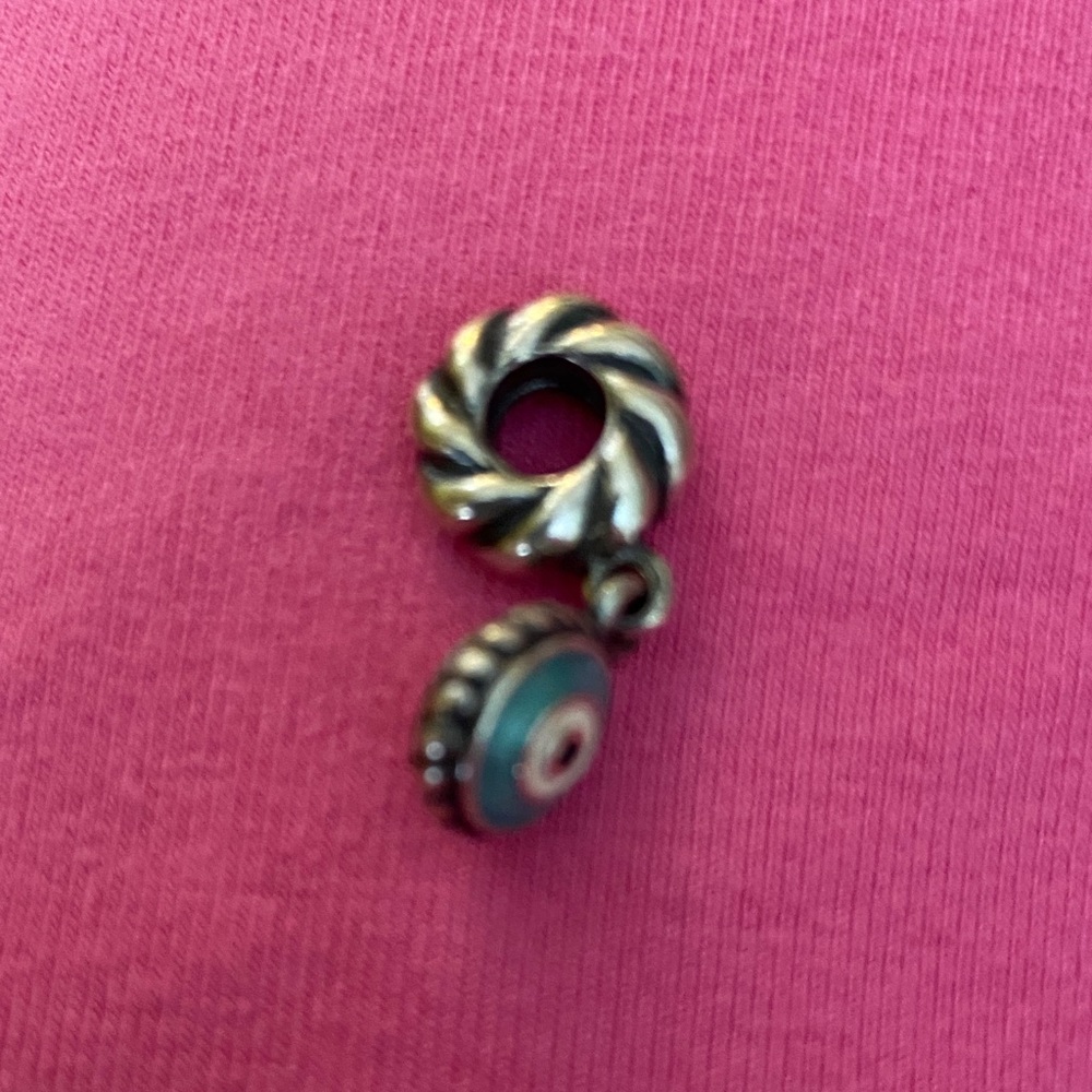 Pandora Retired Evil Eye Charm - Picture 4 of 5